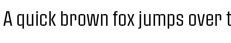 Preview of Pressio No. 41 Light Condensed font