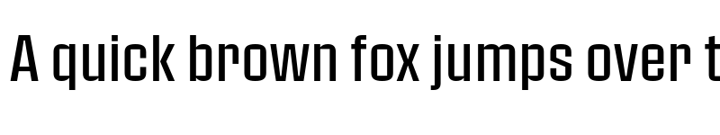 Preview of Pressio No. 42 Regular Condensed font