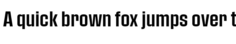 Preview of Pressio No. 43 Medium Condensed font