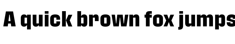 Preview of Pressio No. 54 Bold font