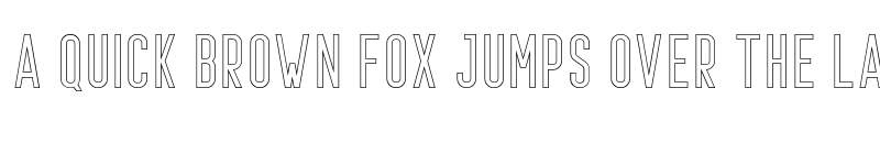 Preview of Prestage Outline font