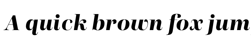 Preview of Presti Display Bold Italic font