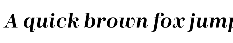 Preview of Presti Text Semibold Italic font