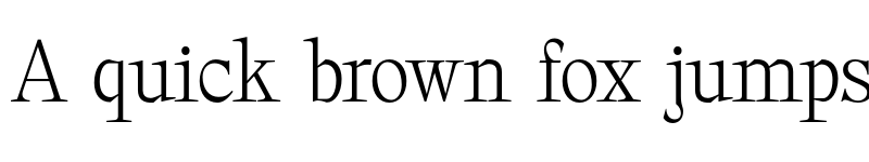 Preview of Prestigea Regular font