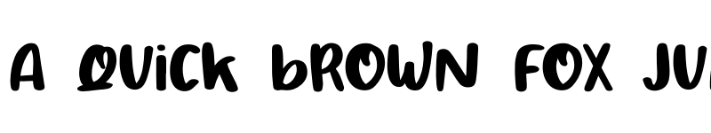 Preview of Pretty Bestie Regular font