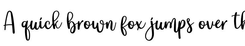 Preview of Pretty Burger Regular font