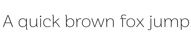 Preview of Preuksa ExtraLight font