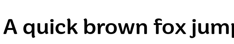 Preview of Preuksa SemiBold font