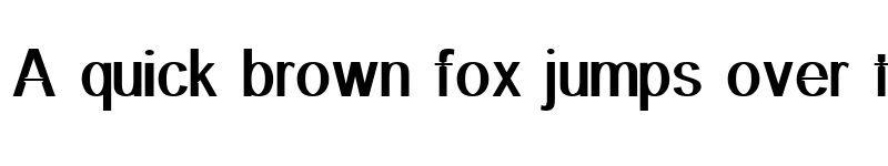 Preview of Primary Elector Regular font