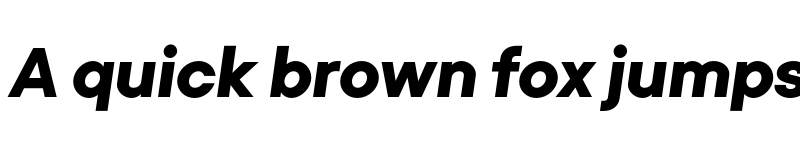 Preview of Primeform Pro Demo Black Italic font