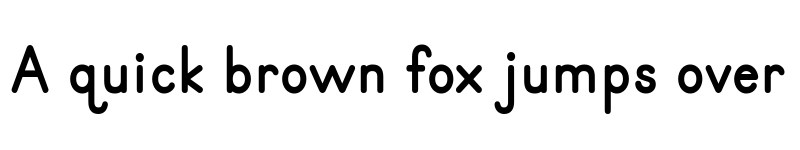 Preview of Primer Print Bold font