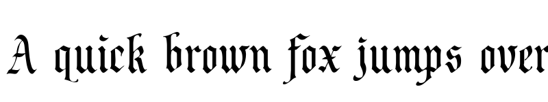 Preview of Prince Valiant Regular font
