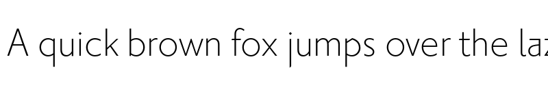 Preview of Priori Sans OT Light font