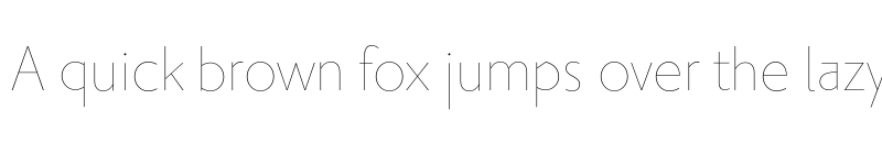 Preview of Priori Sans OT Ultra Light font