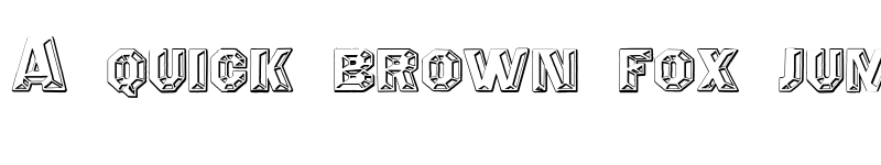 Preview of Prismatica Regular font