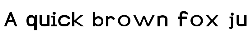 Preview of Prismriver Demibold font