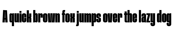 Preview of Procerus Regular font