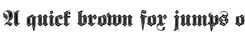 Preview of Proclamate Incised Heavy font