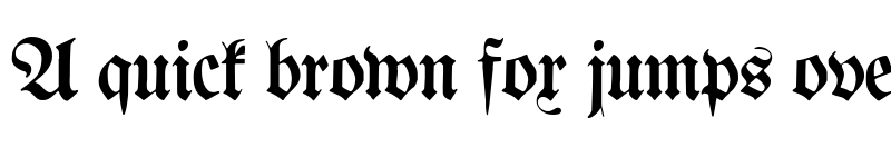 Preview of Proclamate Light Light font