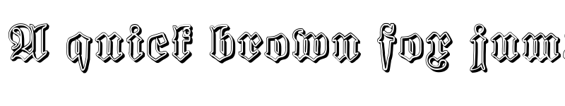 Preview of Proclamate Ribbon Heavy font