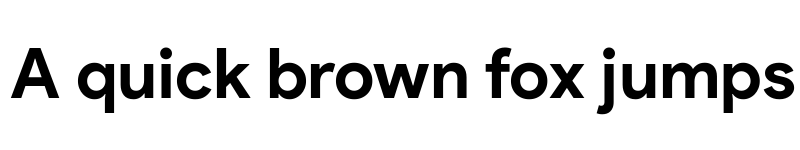 Preview of Product Sans Bold font