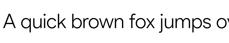 Preview of Product Sans Light Regular font