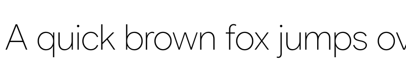 Preview of Product Sans Thin Regular font