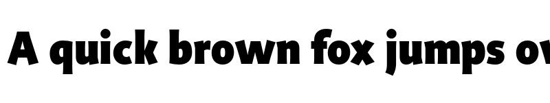 Preview of Productus Black font