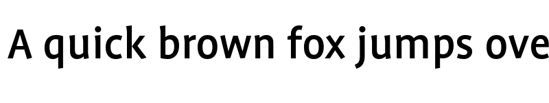 Preview of Profile Pro Medium font