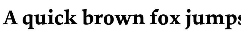 Preview of Proforma Bold font