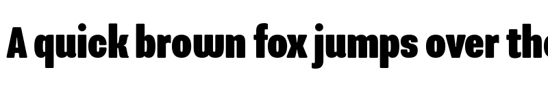 Preview of Program Nar OT Black font