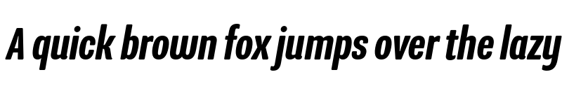 Preview of Program Nar OT Medium Italic font