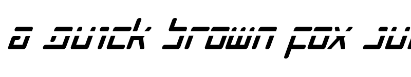 Preview of Prokofiev Phaser Italic Italic font