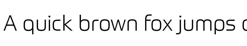 Preview of Prometo Light font