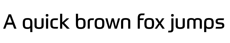 Preview of Prometo Regular font