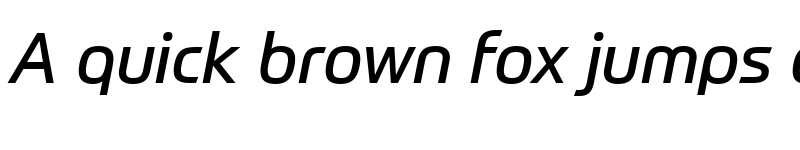 Preview of Prometo Trial Italic font