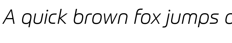 Preview of Prometo Trial Light Italic font