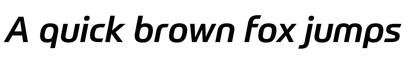 Preview of Prometo Trial Medium Italic font