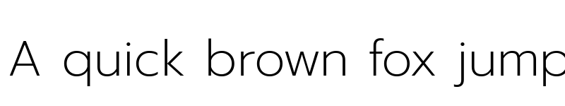 Preview of Prompt ExtraLight font