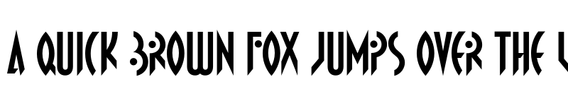 Preview of Propaniac Regular font