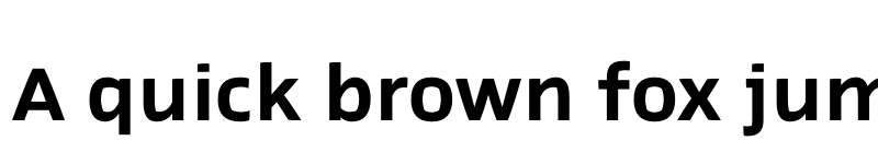 Preview of Prosaic Std Bold font