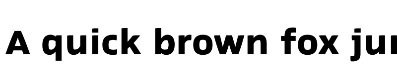 Preview of Prosaic Std ExtraBold font