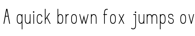 Preview of Prosciutto Sansish Regular font