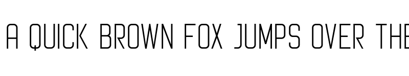 Preview of Protique Light font