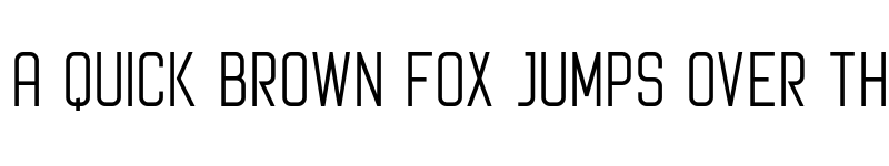 Preview of Protique Regular font