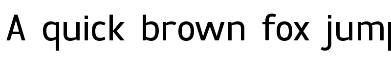 Preview of Prox Regular font