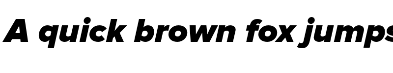 Preview of Proxima Nova Black Italic font