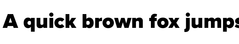 Preview of Proxima Nova Black font