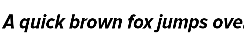 Preview of Proxima Nova Condensed Bold Italic font