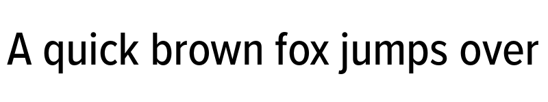 Preview of Proxima Nova Condensed Medium font